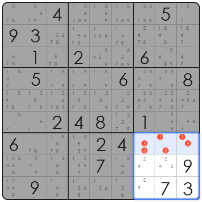 sudoku packing method